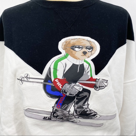 Polo Ralph Lauren Ski Bear Crewneck Sweatshirt - Picture 8 of 14